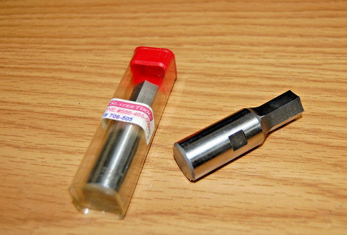 Hexagon broach slater - hexagon, 1/2"