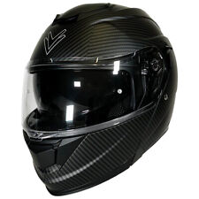 Frank Thomas DV24 Flip Front Motorcycle Helmet Carbon Matt Black