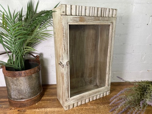 Vintage rustic indian wooden - indian,