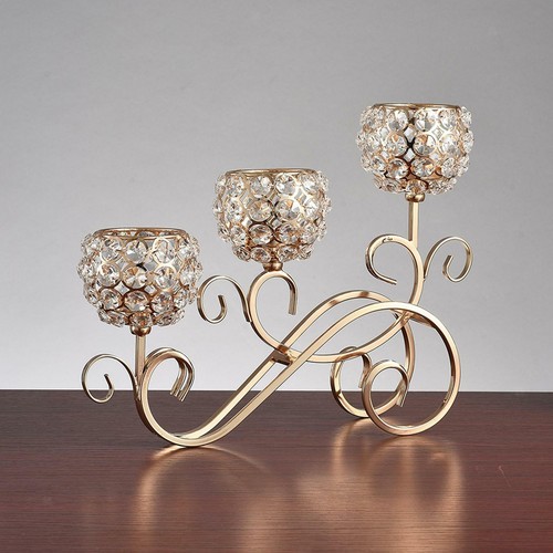 Crystal candle holder arms - holder,