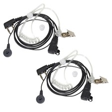 2-Pack Acoustic Tube Earpiece