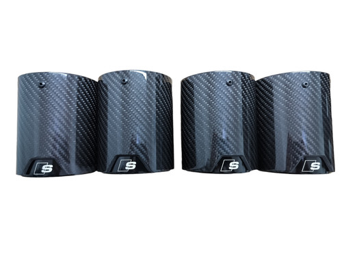 Carbon black exhaust - 3.6",