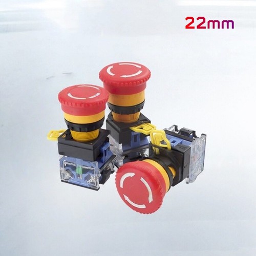 Stop switches push - e-stop,