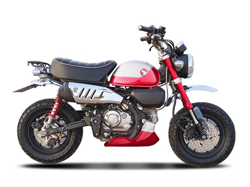 Belly pan red - color, for
