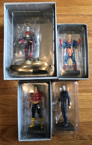 Boxed marvel eaglemoss - 4x,