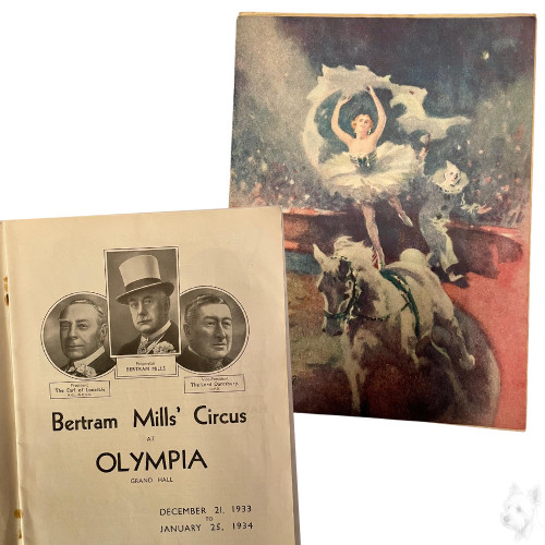 Vintage 1933 bertram mills - 1933,