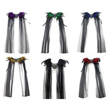 Gothic feather shrug scarf - feather,
