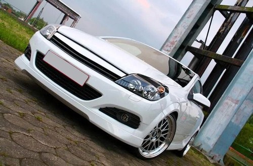 Opc style front bumper spoiler - front,