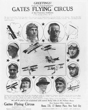 GATES FLYING CIRCUS POSTER