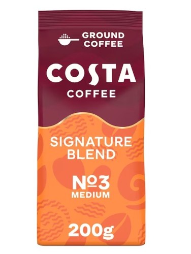 Costa coffee beans 200gm pack - costa,