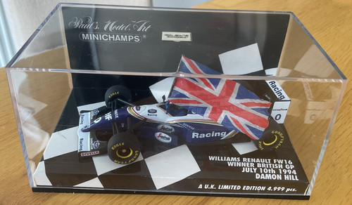 Minichamps damon hill - minichamps, 1:43