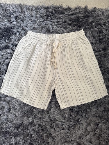 Zara men striped shorts size - men,