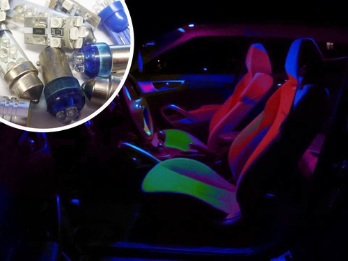 Disco interior led bulb - interior,