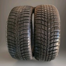 2 X BRIDGESTONE 205 55 16 (91T) TYRE BLIZZAK LM-001 SNOW M+S 6MM 2055516 ##