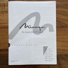 Original MIRAGE Speakers FRx