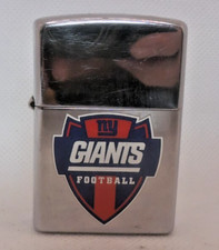 2006 New York Giants Football Zippo Lighter Chrome Vintage