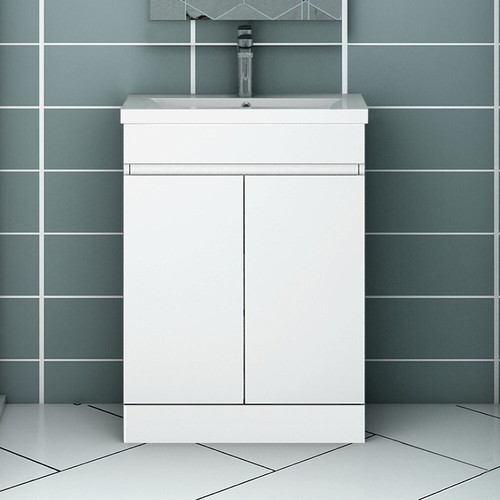White anthracite glossy - white,