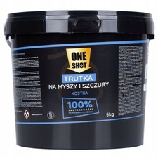 Super strong ONE SHOT poison for mice and rats 5kg blocks