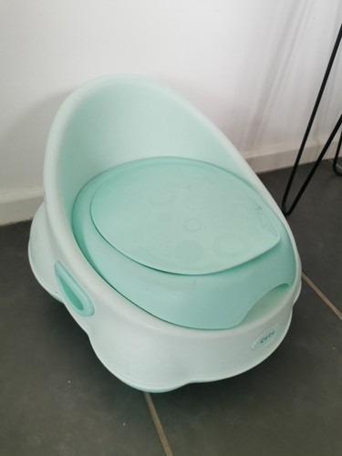 Potty seat with - , lid