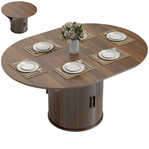 Extendable dining table - table,, 60"