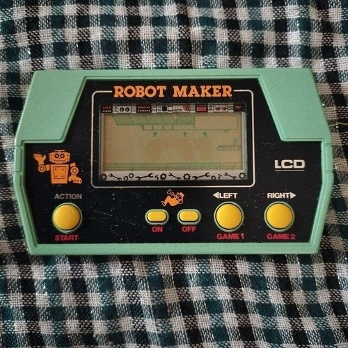 Robot maker game - maker, lcd