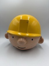 Vintage 90s Bob The Builder Resin Mold Reclaimed Arcade Ride Head Prop 28” Round