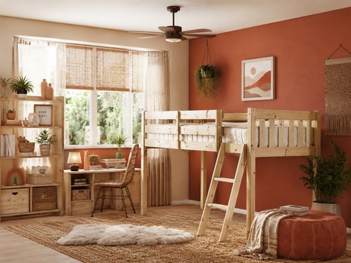 3ft single cabin bed solid - 3ft,