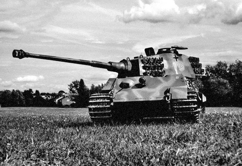 German panzer king tiger tank - german,