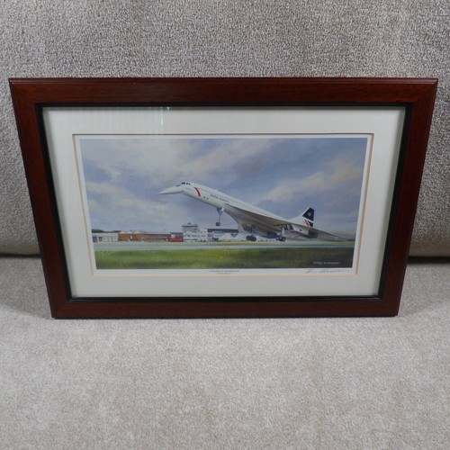 Concorde farnborough signed - concorde,