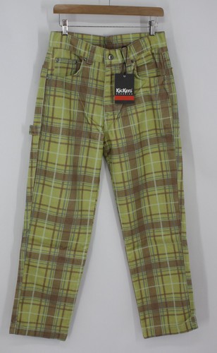 Kickers mens check drill - check,