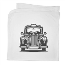 'Black Cab Taxi' Cotton Baby