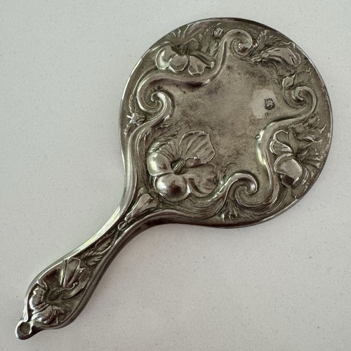 Vintage silver plated hand - vintage,