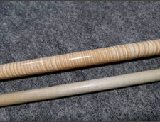 ADAM Custom Jump Cue “KEN” Curly Maple Tiger Grain Diamond Tip Pool...