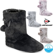LADIES SLIPPERS WOMEN DUNLOP