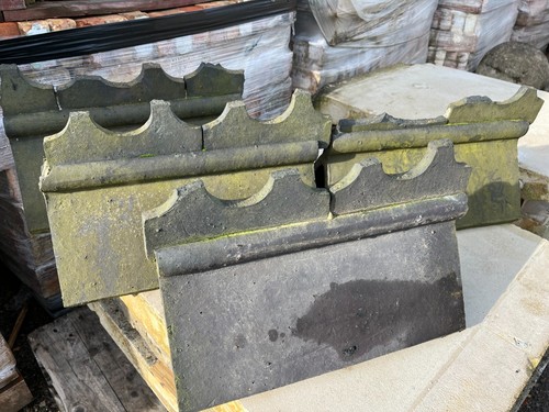 Roof tiles reclaimed ridge - roof, tiles/