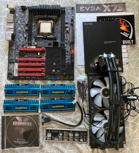 Evga x79 ftw motherboard ddr3 - motherboard,,