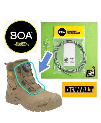 Dewalt boa boots lace - lace, wire