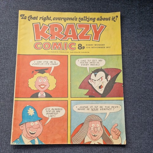Krazy comic 12th november - comic,