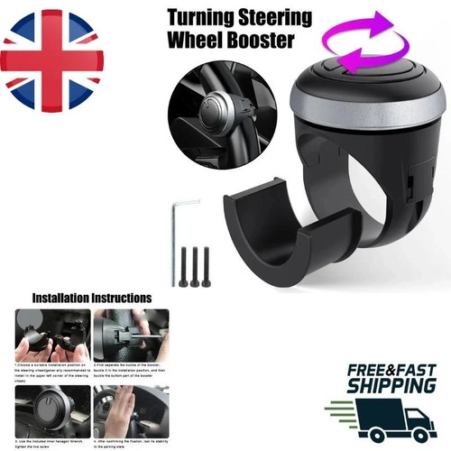 Steering wheel spinner knob - spinner,