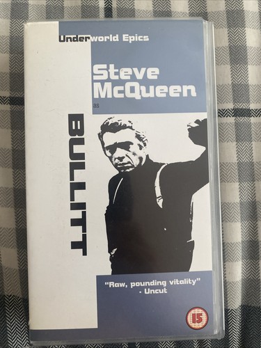 Vintage bullitt vhs - vintage,