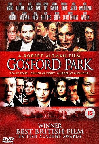 Gosford park dvd - dvd, smith