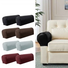 2pcs PU Leather Arm Chair