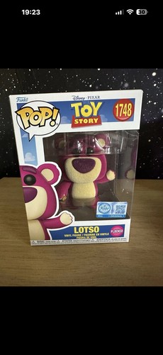 Lotso flocked funko pop - lotso, vinyl