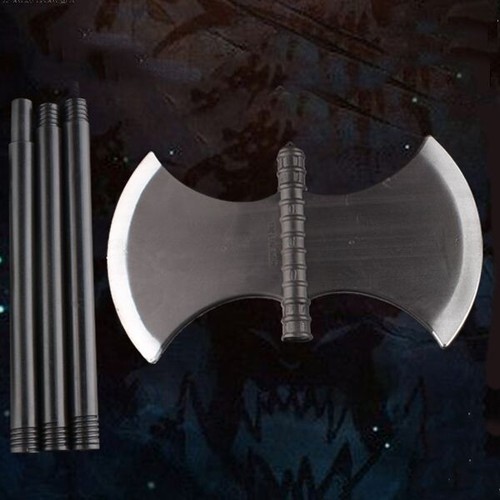 Dark double sided devil axe - sided,