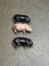 Vintage Lead Mini Pigs