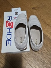 Rohde cream slip on shoes - UK