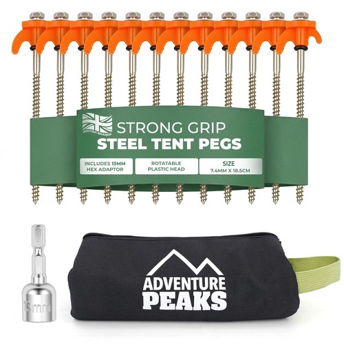 Tent pegs steel - tent, with