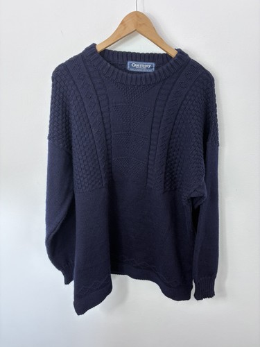 Vintage jumper large guernsey - vintage,