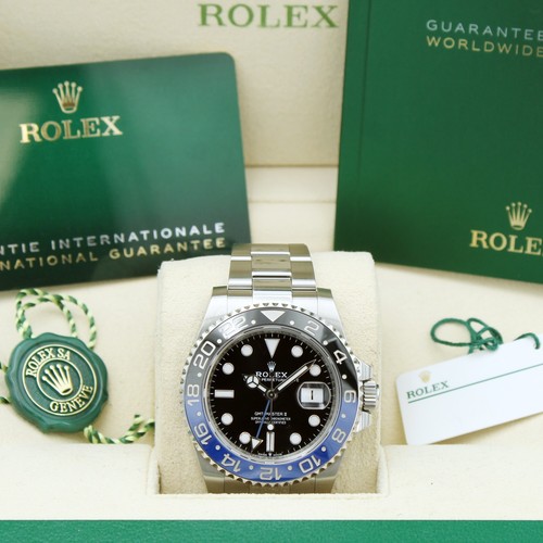 Rolex gmt master - ii, batman