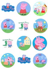 12 X Pre Cut Edible Icing